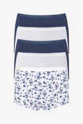 Women's 5 Pack Cotton Shorts Size: 14 - Multicolor - Size: 14