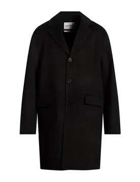 Abrigo Hombre Negro 46 Hombre - Amaranto - FashionsVida