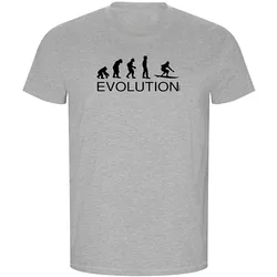 T-shirt à Manches Courtes Evolution Surf Eco Heather Grey M
