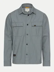 Overshirt mit Taschen Grau L