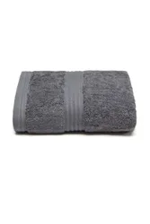SOCKSHOP 1 Pack Premium Bamboo 700GSM Super Soft Hand Towel Charcoal 50cm x 90cm - Grey - Size: One Size