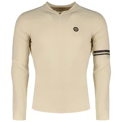 Maglia A Maniche Lunghe Solid Performance Peanut Cream