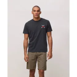 Camiseta de hombre de 100% algodón orgánico classic