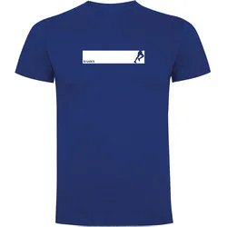 Maglietta A Maniche Corte Run Frame Royal Blue L