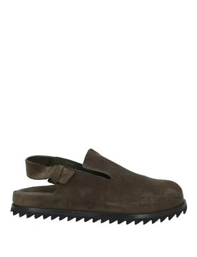 Mules & Clogs Damen Dunkelgrün 36 Damen - Creative - FashionsVida