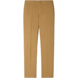 Pantalón de punto técnico de hombre recto con cintura elástica
