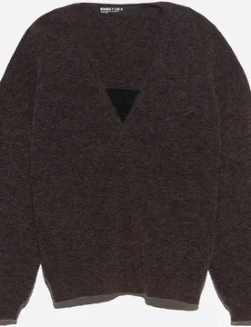 Jersey de mujer mohair escote v - Bimba y Lola - FashionsVida