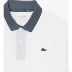 Lacoste - En blanco de manga corta