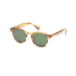 Lunettes De Soleil Birch Tea Stripe Green/CAT3 unisex
