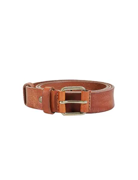 Cintura in pelle Dwayne marrone 100 - Nudie Jeans - FashionsVida