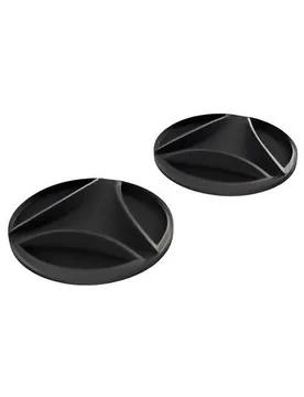 Placchette Ferma visiera Nera per Casco FGTR CLA taglia un - Momo Design - FashionsVida