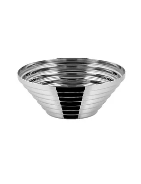 Ciotola rotonda MAYA 20cm acciaio inossidabile argento - Alessi - FashionsVida