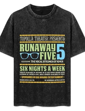 Live at Fourside T-Shirt Fashion Graphic Tee for Men - Aliexpress - FashionsVida