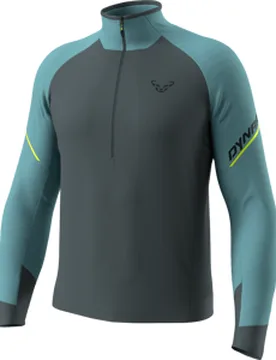 ALPINE L/S 1/2 ZIP TEE Herren Smoke Blue XXL - Dynafit - FashionsVida