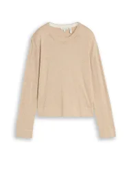 Tom Tailor Jersey beige XL