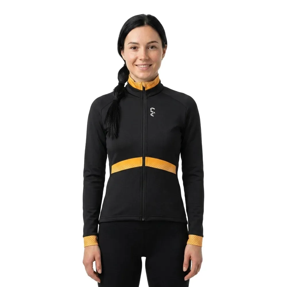 Liv Giacca Victoria Black / Orange - Liv - FashionsVida
