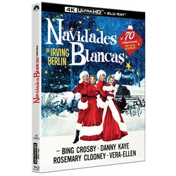 Blu-ray Navidades Blancas Multicolor One Size unisex