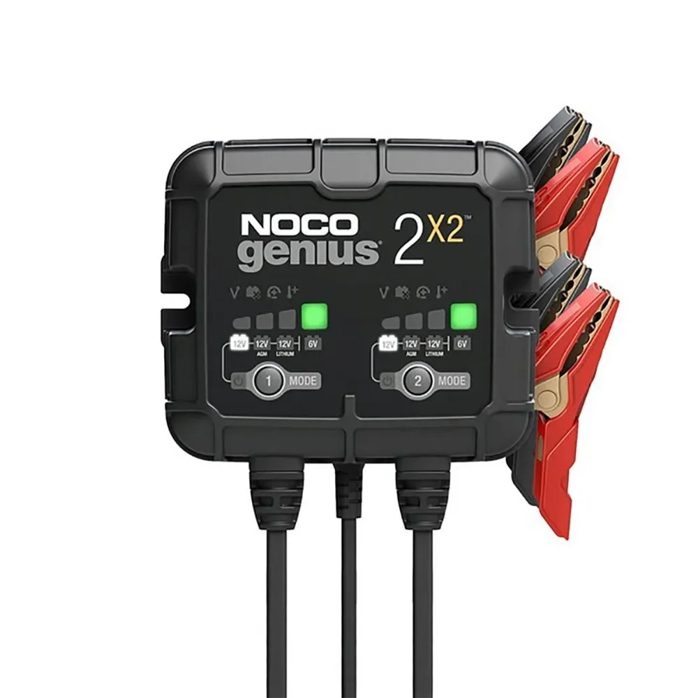Bank Battery Charger 4a Black / Red One Size unisex - NOCO - FashionsVida
