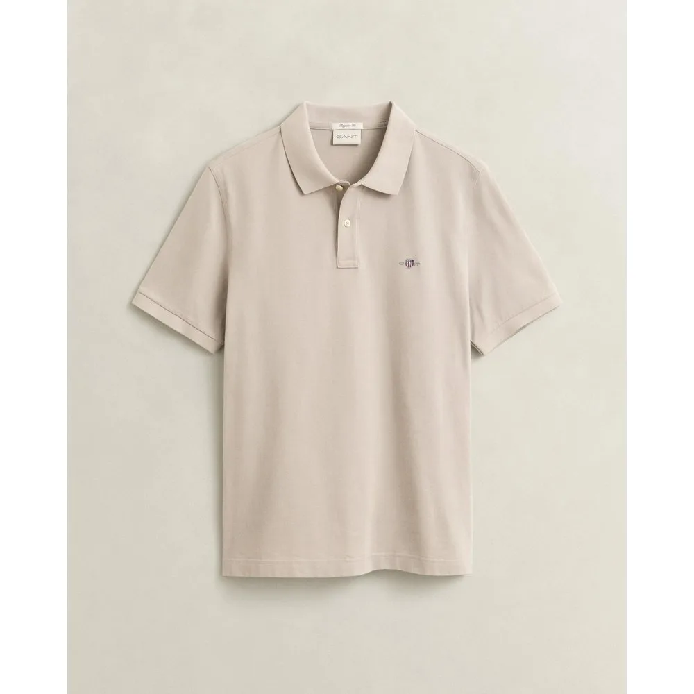 Polo de hombre de manga corta liso - Gant - FashionsVida