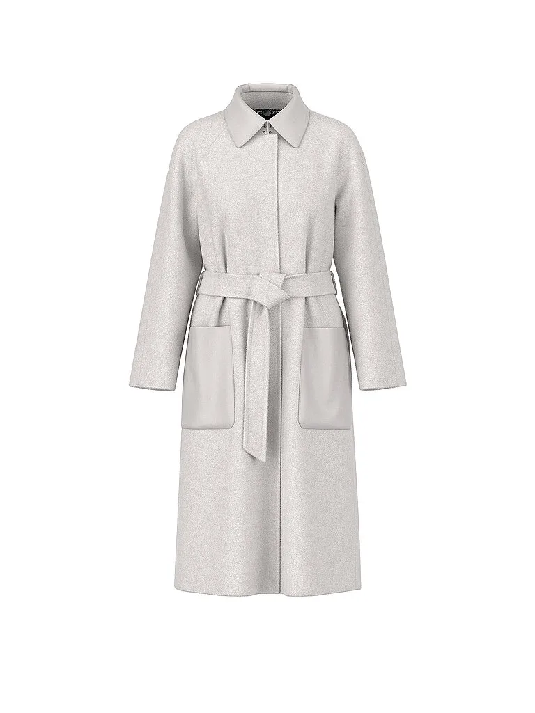 CAIN Wollmantel hellgrau 42 Damen - Marc - FashionsVida