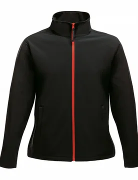 Womens/ladies Ablaze Printable Softshell Jacket - Black - Size 14 Uk - Regatta - FashionsVida