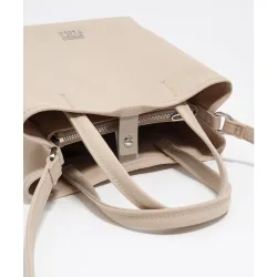 Bolso de hombro de mujer mediano con logo