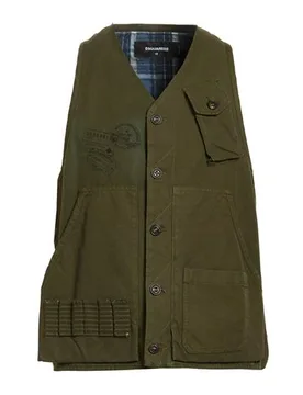 Chompa sin mangas Hombre Verde militar 44,46,48,50,52,54 Hombre - Dsquared2 - FashionsVida
