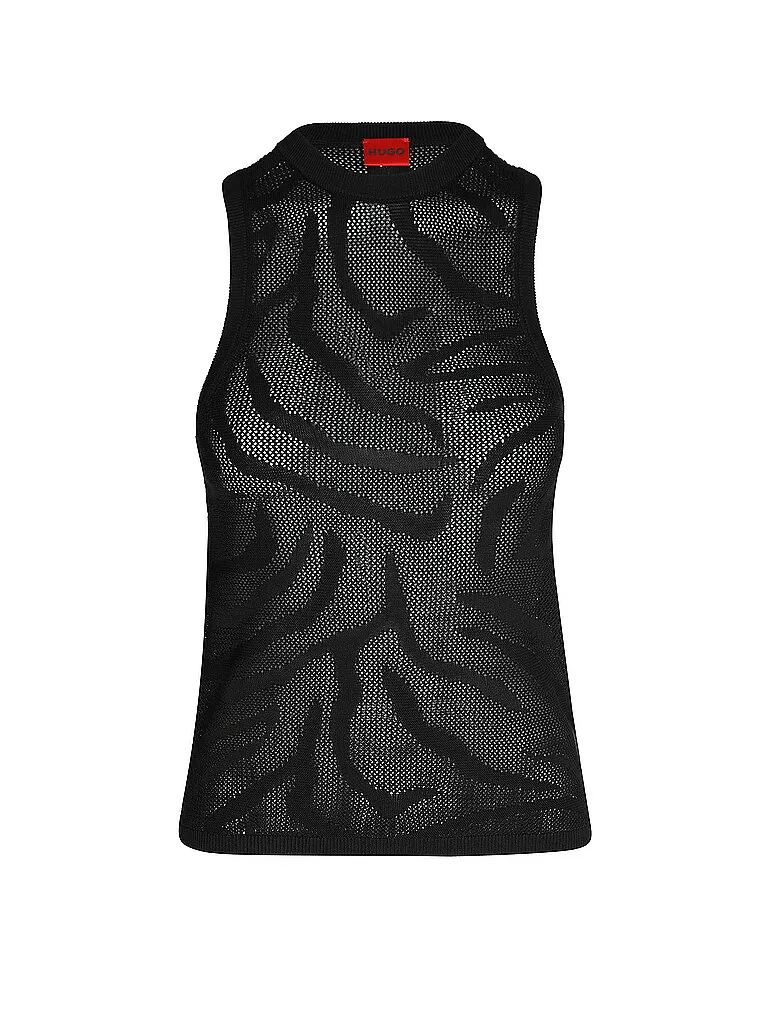 Hugo Top SORNI nero XS - Hugo Boss - FashionsVida