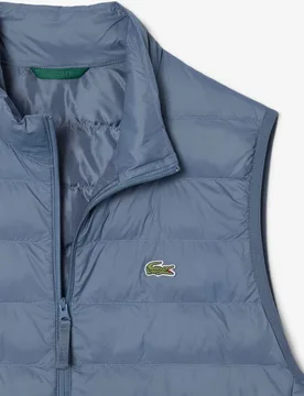 Chaleco de hombre cortavientos de hombre acolchado hidrófugo en - Lacoste - FashionsVida