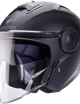 Casco Moto Jet SOHO Nero Opaco taglia M - Caberg - FashionsVida