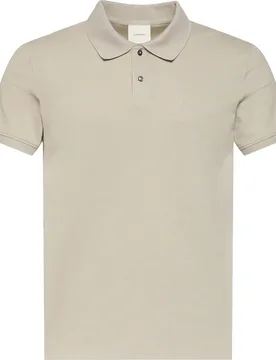 Polo à Manches Courtes Refined Slim Fit Ancient Marble M - Calvin Klein - FashionsVida