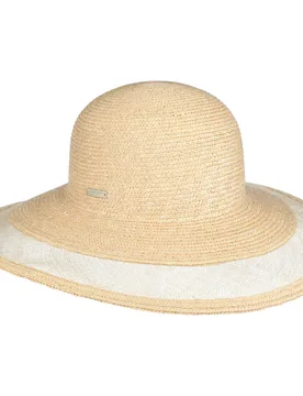 Sinamay Edge Floppy Hat by - nature - Damen - Size: One Size - Seeberger - FashionsVida