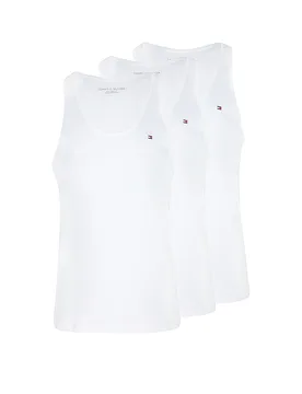 Canotta confezione da 3 bianco S - Tommy hilfiger - FashionsVida