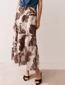 CO-Voile Maxi Skirt female - 36 - FashionsVida