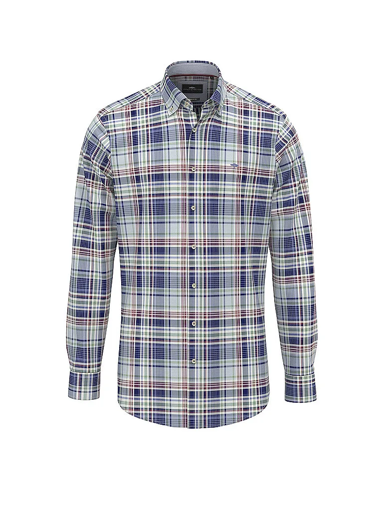 Camisa corte casual azul M - Fynch-Hatton - FashionsVida