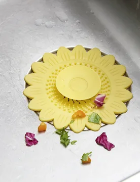 Abfluss-Stöpsel "Sonnenblume" 2er-Set - Basilico - FashionsVida