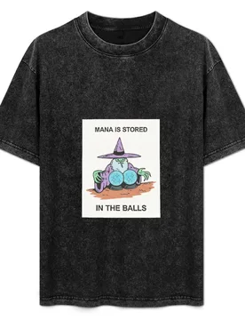 Mana stored in the balls T-Shirt Big and Tall Casual T-Shirt - Aliexpress - FashionsVida
