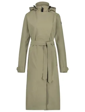 Giacca Trench Long Urban Outdoor Pistachio Green - AGU - FashionsVida