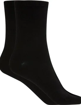 Calcetines cortos de mujer de algodón Ancho Especial. Hecho en España - Punto Blanco - FashionsVida