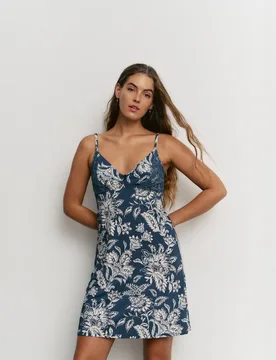 Camisón de mujer con tirantes y microfibra - Promise - FashionsVida
