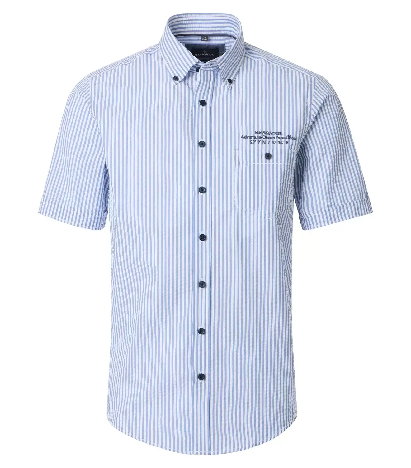 XXXL B.D. Casual Short 1/2Arm male - XXXL - FashionsVida