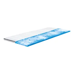 Zonen-Topperauflage "Relax Gelart" weiss