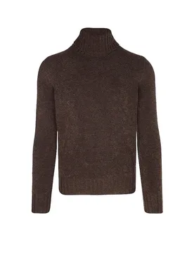 Rollkragenpullover braun 48 Herren - Gran Sasso - FashionsVida