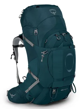 Sac à dos de trekking - Ariel Plus 70 Night Jungle Blue - Taille XS/S - Bleu - Osprey - FashionsVida