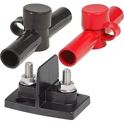 Dual Powerpost Connector Isolator Black / Red One Size unisex
