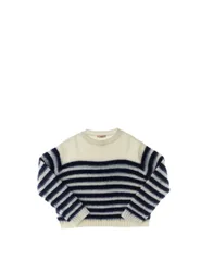 Maglione misto lana JUNIOR BLU SCURO 12