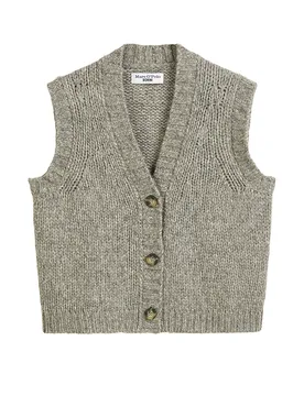 Marc O'Polo Gilet gris M - Marc O'Polo - FashionsVida