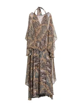 Maxi-Kleid Damen Sand 36 Damen - Babylon - FashionsVida