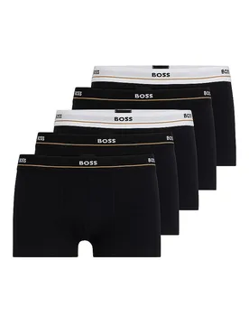 Pans confezione da 5 nero nero XL - BOSS - FashionsVida