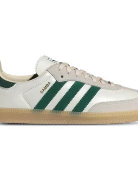 Samba Herren Sneaker - Weiß - Größe 40 2/3 - Leder White 40 2/3 - Adidas - FashionsVida